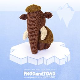 CHIBI Mammouth / Woolly Mammoth - ELEPHANT - Amigurumi Crochet FROGandTOAD Créations