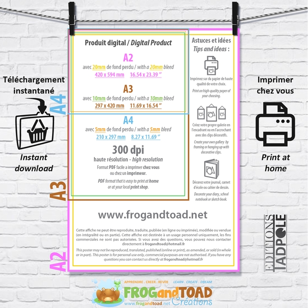 DIGITAL PDF - COSMOLOGIE NORDIQUE / NORSE COSMOLOGY - FROGandTOAD Créations