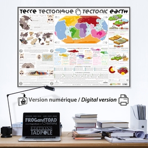 A1 DIGITAL PDF ATMOSPHERE - Couches Strates Terrestre / Earth&#x27;s Layers - FROGandTOAD Créations