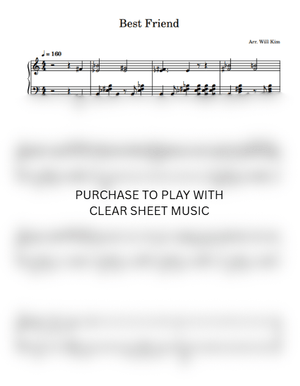 Best Friend Sheet Music