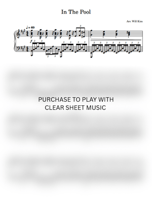 In The Pool Sheet Music