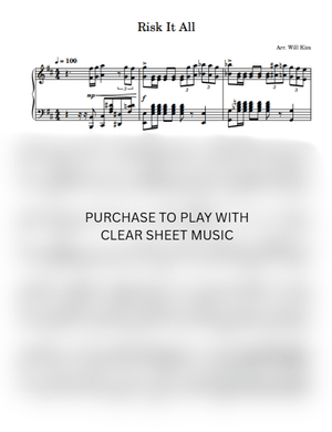 Risk It All Sheet Music