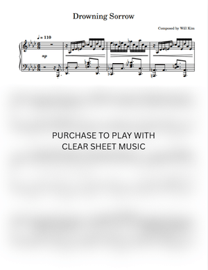 Drowning Sorrow Sheet Music
