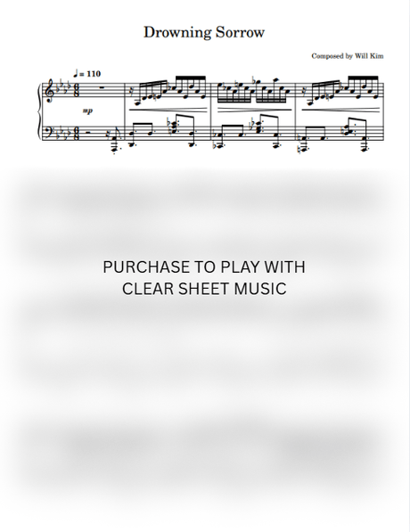 Drowning Sorrow Sheet Music
