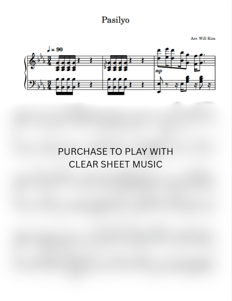 Pasilyo Sheet Music