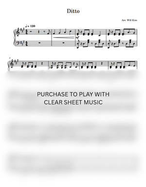 Ditto Sheet Music