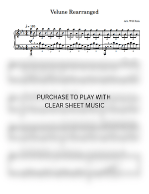 Velune Rearranged Sheet Music