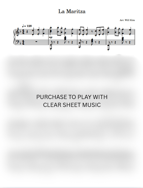 La Maritza Sheet Music