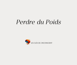 Perdre du poids 