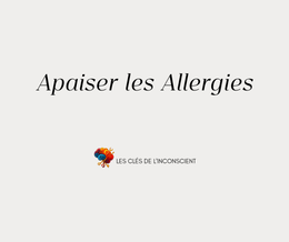 Apaiser les Allergies 