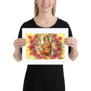 122 - GANESH POSTER SIZE 11 X 14