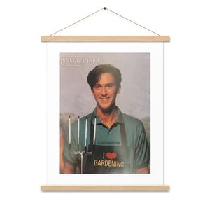001.SBC - I LOVE GARDENING HANGING POSTER PRINT MULTIPLE SIZES