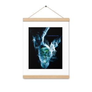 FLUID FACE ENHANCED MATT PAPER POSTER WITH HANGER MULTIPLE SIZES
