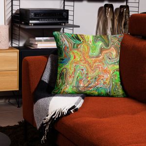 208 SLUSH ALL OVER PRINT BASIC PILLOW CASE 22 X 22