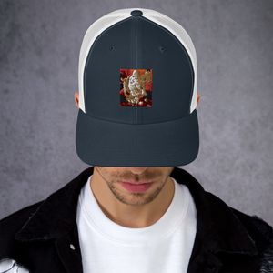 112 LUCKY BUDDHA RETRO TRUCKER HAT