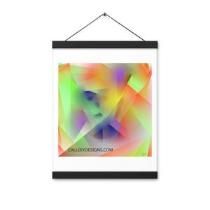 009 CUBEFACE ENHANCED MATTE PAPER POSTER WITH HANGER MULTIPLE SIZES