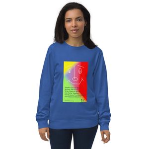 18 A BATTLE UNISEX ORGANIC SWEATSHIRT