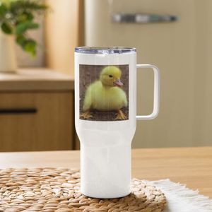DUCKLING TRAVEL MUG WITH HANDLE 25 OZ