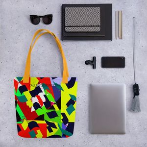 39 SPACE ALL OVER PRINT TOTE BAG 15 X 15