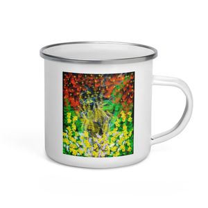 28 GASEOUS ENAMEL MUG 12 OZ