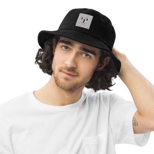1-3 CUBEFACE DENIM BUCKET HAT