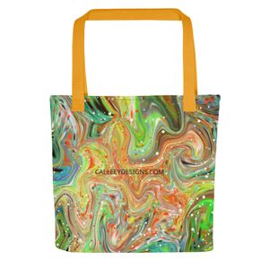208 SLUSH ALL OVER PRINT TOTE BAG 15 X 15