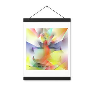 011 CUBEFACE ENHANCED MATTE PAPER POSTER WITH HANGER MULTIPLE SIZES