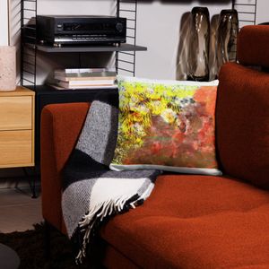 130 A HATCHING ALL OVER PRINT BASIC PILLOW CASE 22 X 22