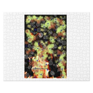 19 FLAMES JIGSAW PUZZLE 252 OR 520 PIECES