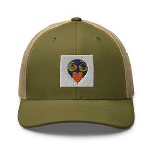 03 BEARDED RETRO TRUCKER HAT