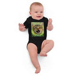49 CAT ORGANIC COTTON BABY BODY SUIT