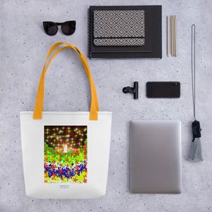 133 CELEBRATION ALL OVER PRINT TOTE BAG 15 X 15