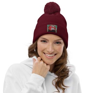 160 EAGLE POM POM BEANIE ONE SIZE