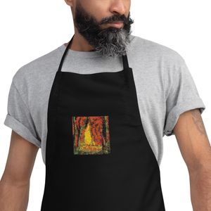 119 GLOW BLACK APRON