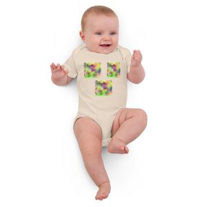 007 CUBEFACE ORGANIC COTTON BABY BODY SUIT