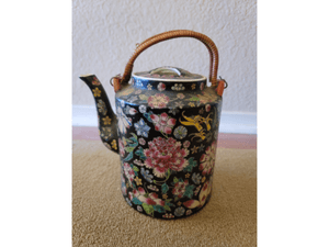Vintage Collectible Handmade Porcelain Ceramic Chinese Teapot