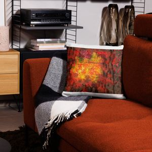 129 VOLCANIC ERUPTION ALL OVER PRINT BASIC PILLOW CASE 22 X 22