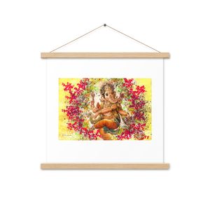 122 - GANESH HANGING POSTER PRINT MULTIPLE SIZES