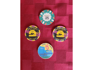 1994 World Cup Vintage Commemorative Hollywood Park &amp; Players Hotel Poker Chips