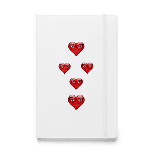 HEART HARD COVER BOUND NOTE BOOK