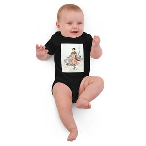 CHINESE SPIRIT OF THE WELL ORGANIC COTTON BABY BODY SUIT