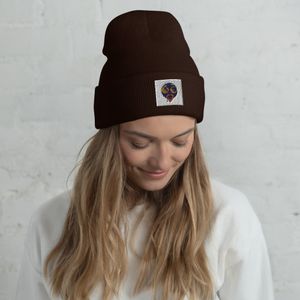 BEARDED CUFFED BEANIE ONE SIZE