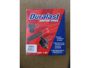 NEW Duralast 4685 Ignition Wire Set – Boxed – Ford Lincoln Merc Mazda &amp; More