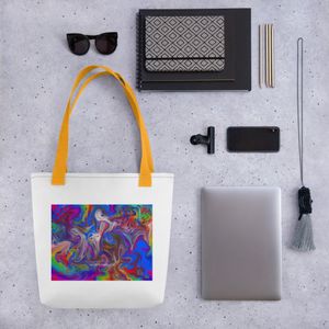172 UNDERWORLD ALL OVER PRINT TOTE BAG 15 X 15