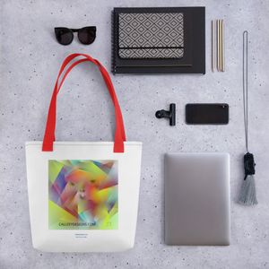 006 - CUBEFACE TOTE BAG 15 X 15