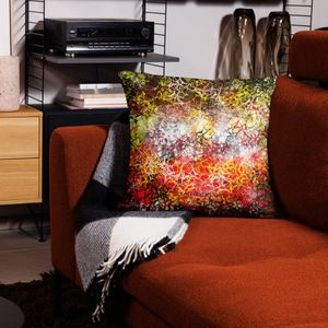 128 ICY CAVE ALL OVER PRINT BASIC  PILLOW CASE 22 X 22