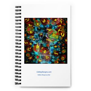 41 - BUBBLES SPIRAL NOTEBOOK