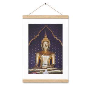 106 BUDDHA ENHANCED MATTE PAPER POSTER WITH HANGER MULTIPLE SIZES 