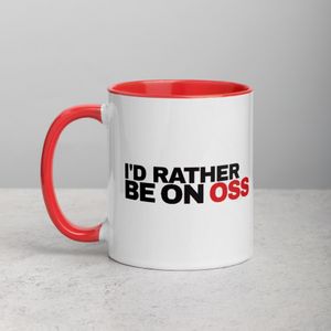 Ceramic Mug: I’d Rather Be on Oss