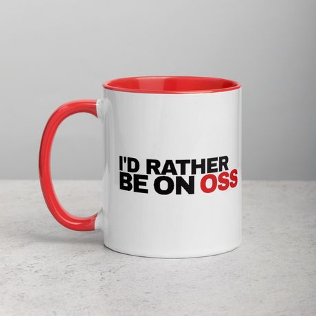 Ceramic Mug: I’d Rather Be on Oss